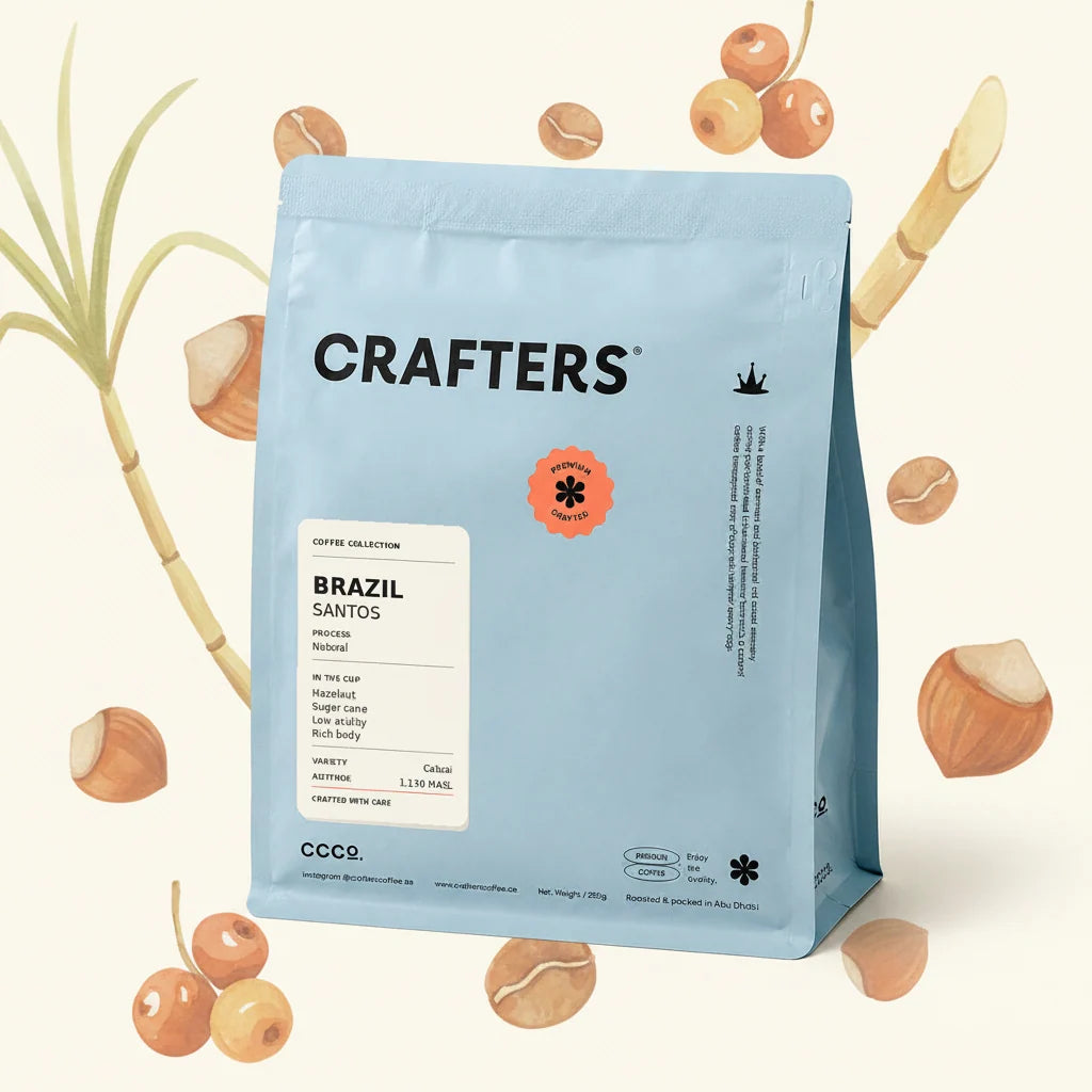 CRAFTERS COFFEE – Brazil Santos Specialty Coffee 250g