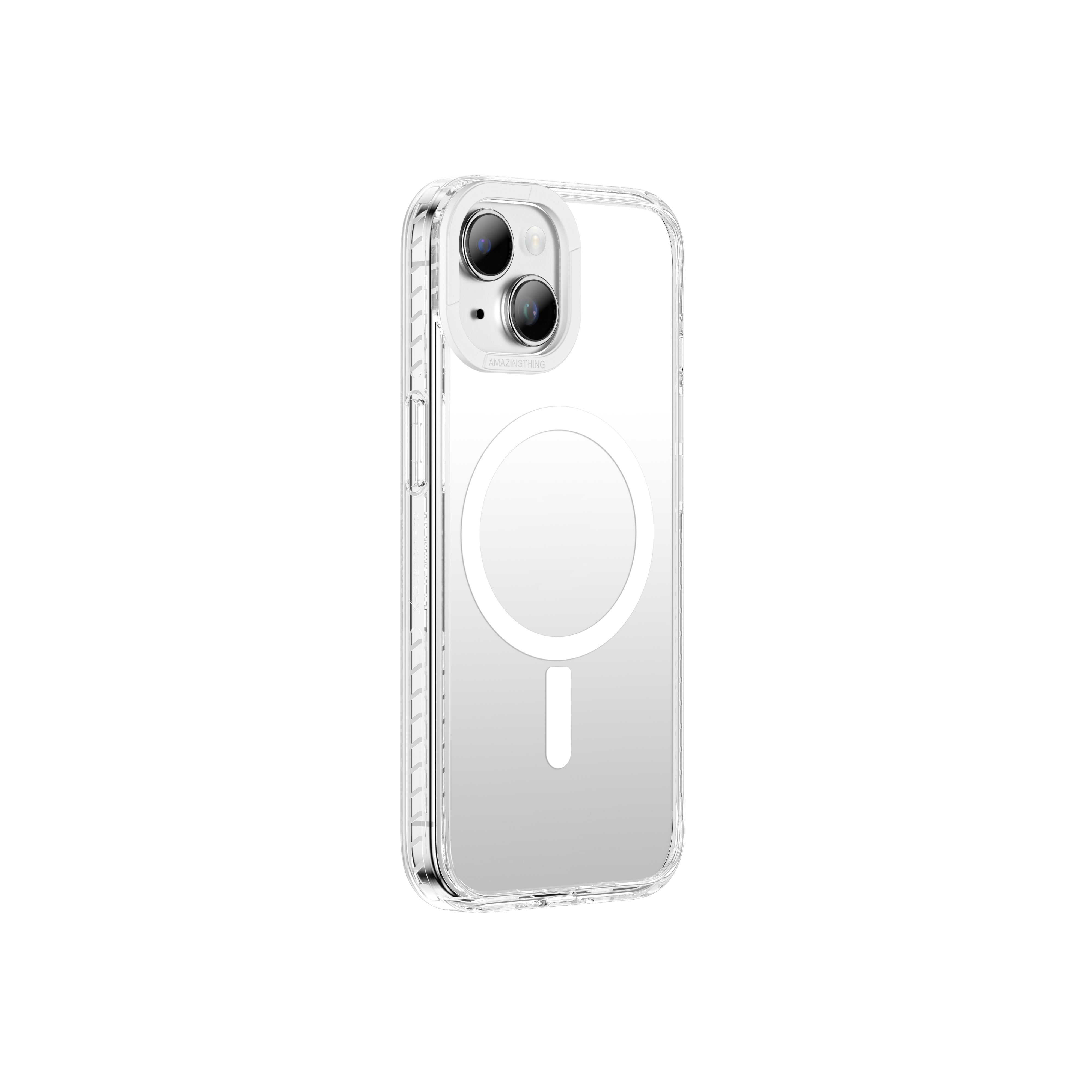 AMAZINGthing TITAN PRO MAGSAFE DROP PROOF CASE FOR IPHONE 15 6.1 2023 (CLEAR)