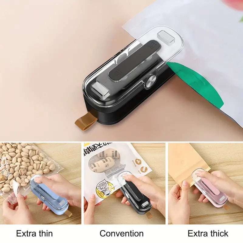 Green Lion 2 IN 1 Mini Sealer - Black