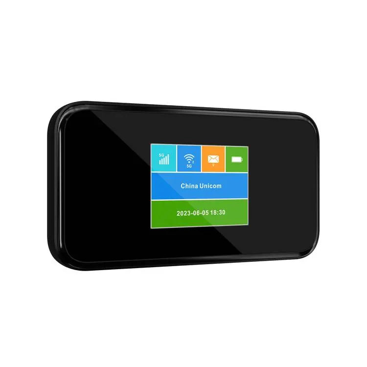 Porodo Portable MiFi 5G Wireless Router 5000mAh - Black