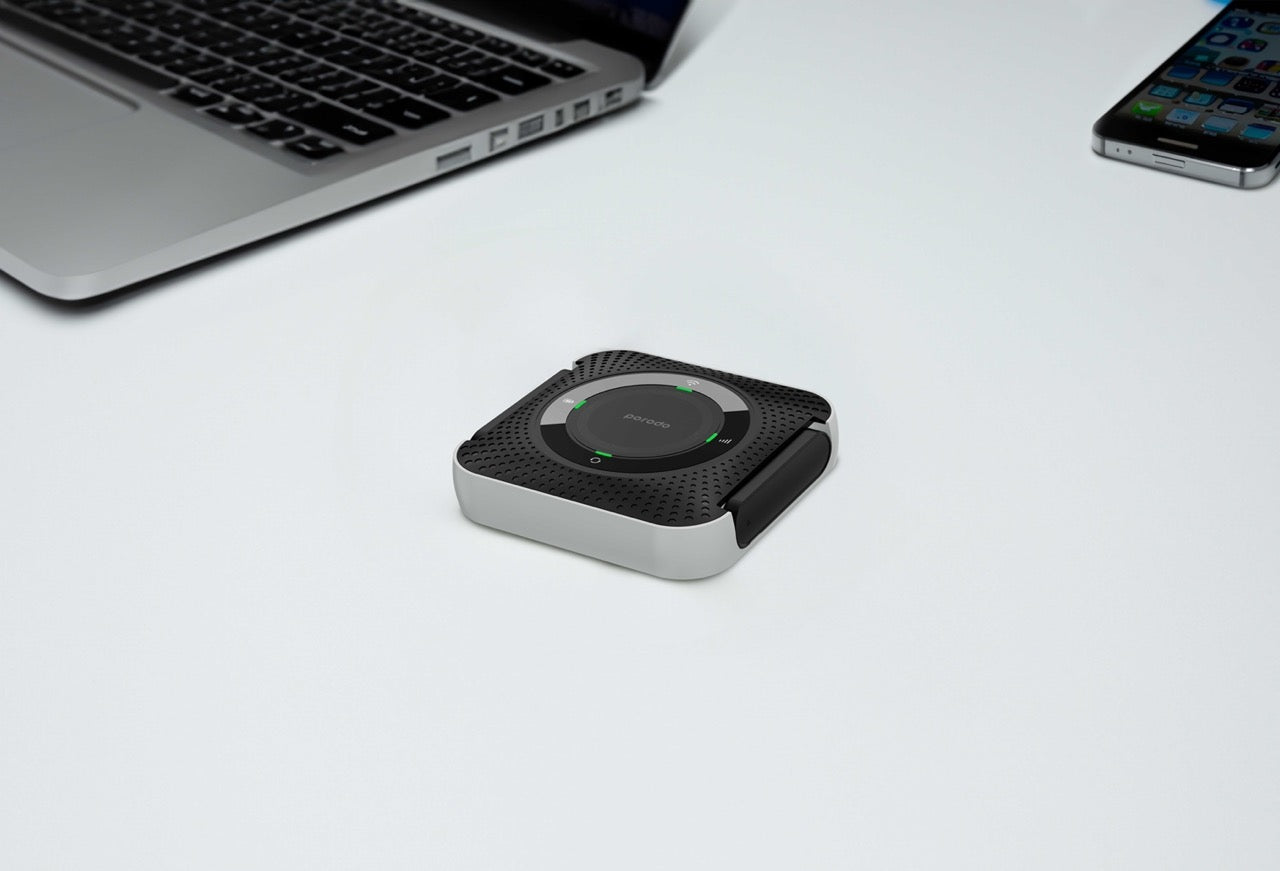 Porodo Portable CPE MiFi 3G/4G Wireless Router 4000mAh - Black