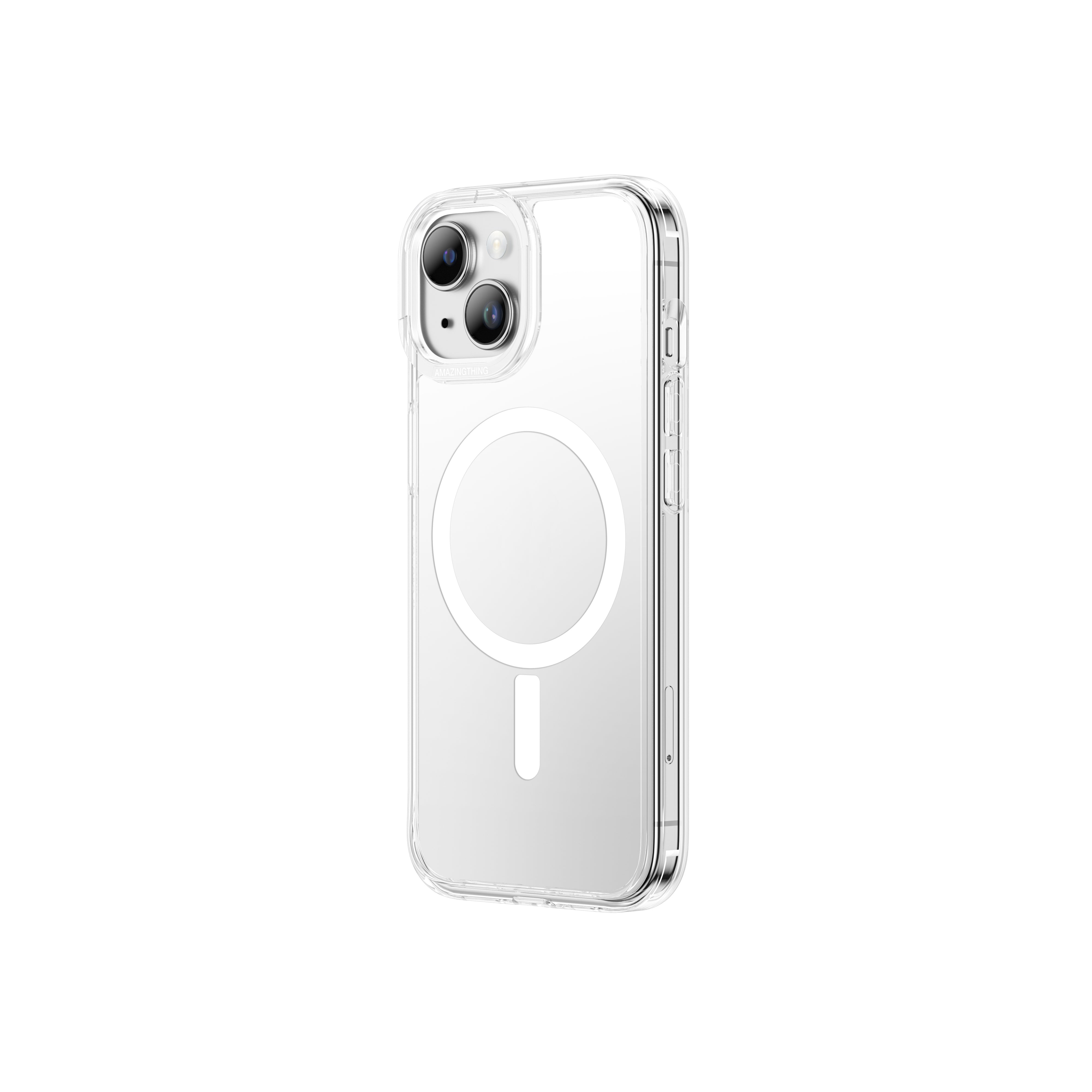 AMAZINGthing MINIMAL MAGSAFE DROP PROOF CASE FOR IPHONE 6.1 2023 (CLEAR)