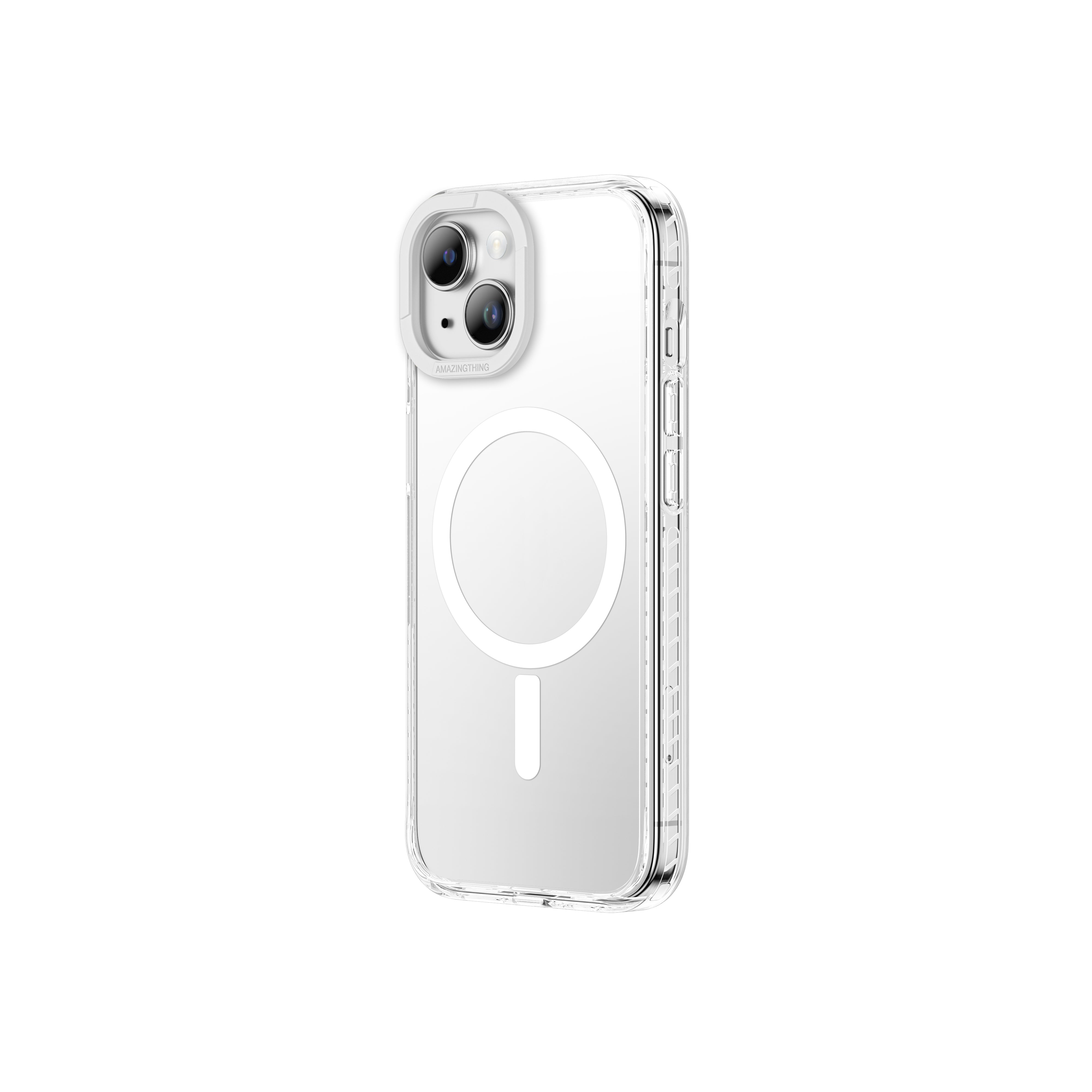 AMAZINGthing TITAN PRO MAGSAFE DROP PROOF CASE FOR IPHONE 15 6.1 2023 (CLEAR)