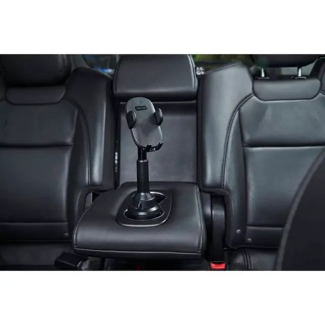 Green Lion 360°  Car Cup Holder Phone Mount - Black