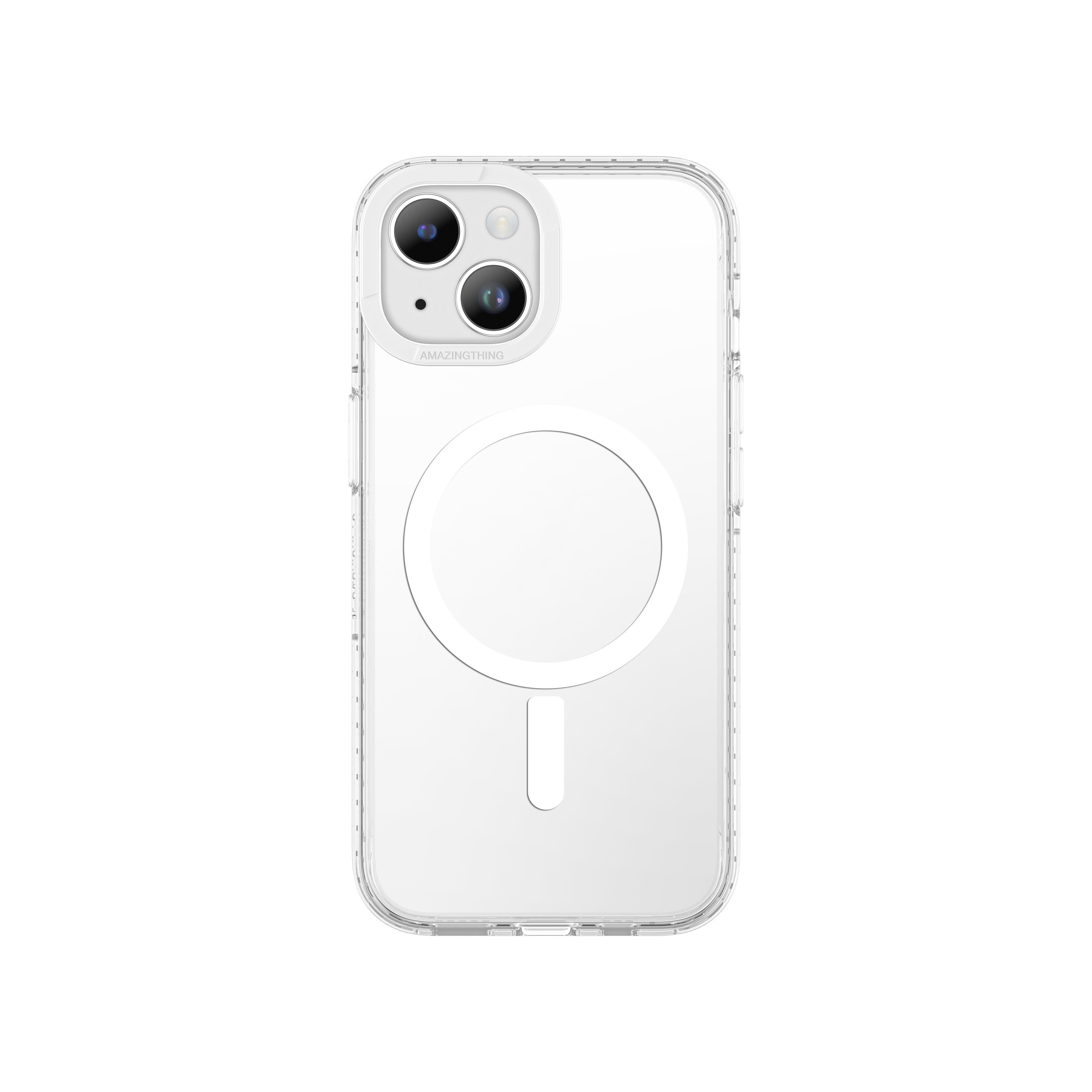 AMAZINGthing TITAN PRO MAGSAFE DROP PROOF CASE FOR IPHONE 15 6.1 2023 (CLEAR)