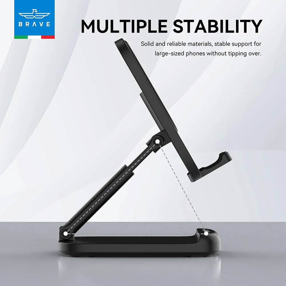 Brave Pocket Size foldable 2 in 1 Phone and Tablet Stand