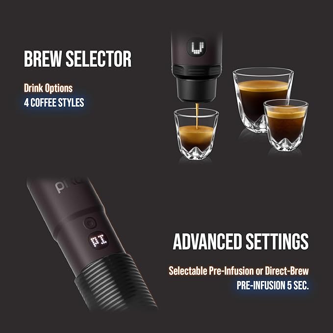 Wacaco - Electric portable espresso maker PIXAPRESSO - TECH STREET