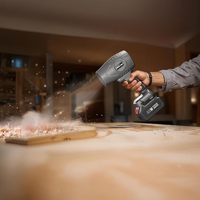 Green Lion Storm Jet Cordless Blower - Gray