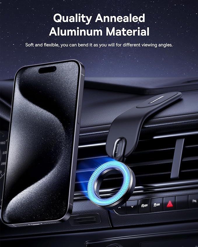 Baseus C02 Go Magnetic Car Phone Holder for Dashboard