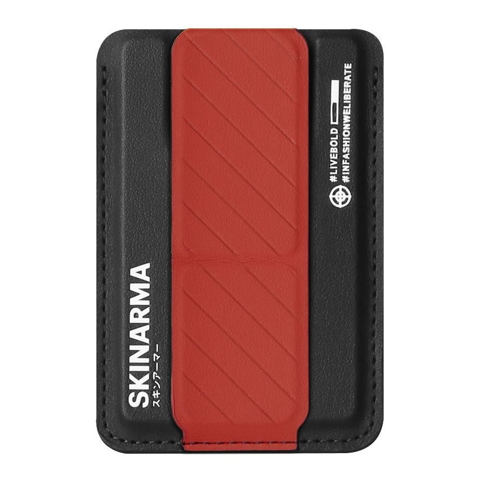 SKINARMA MAG-CHARGE CARD HOLDER WITH GRIP STAND
