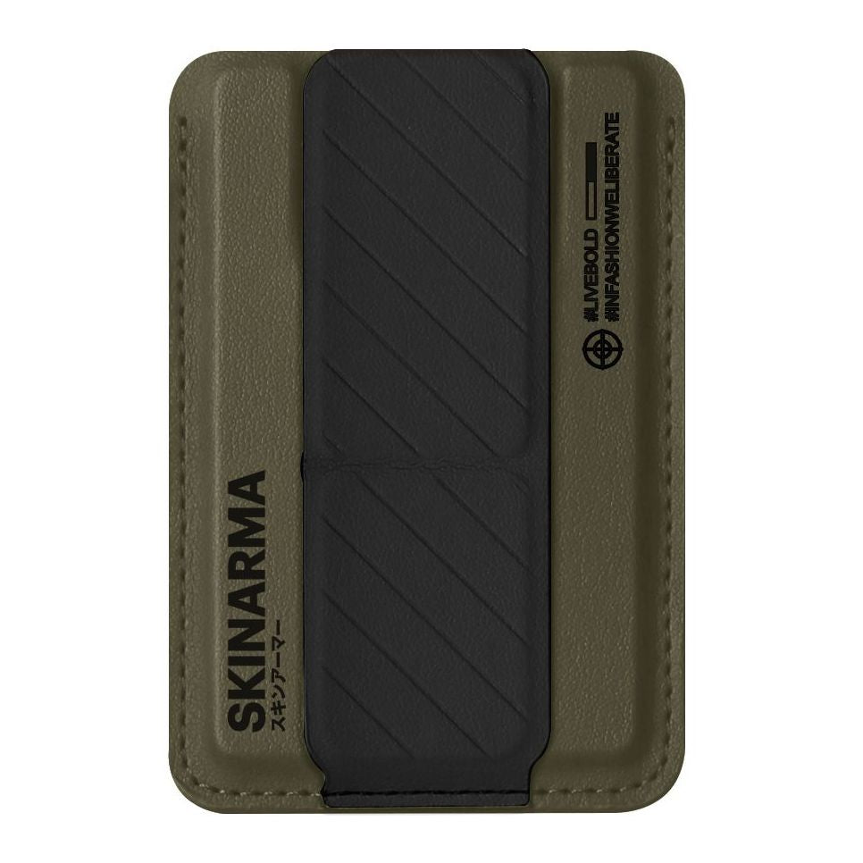 SKINARMA MAG-CHARGE CARD HOLDER WITH GRIP STAND