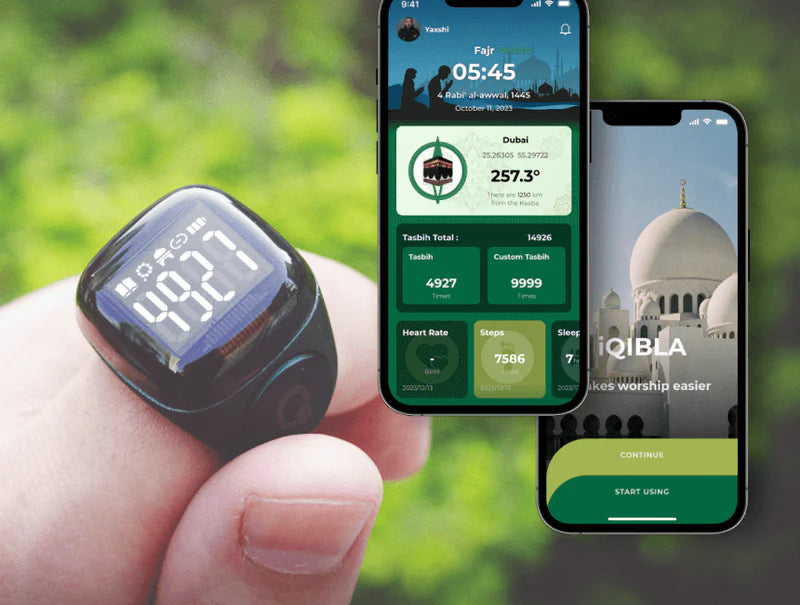 IQIBLA Zikr Noor Ring - Black