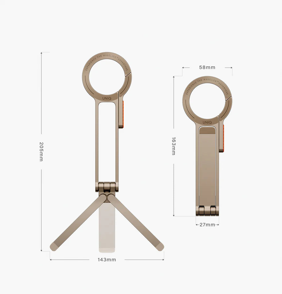Uniq Arcus Aluminium Magnetic Carabiner Tripod - TECH STREET