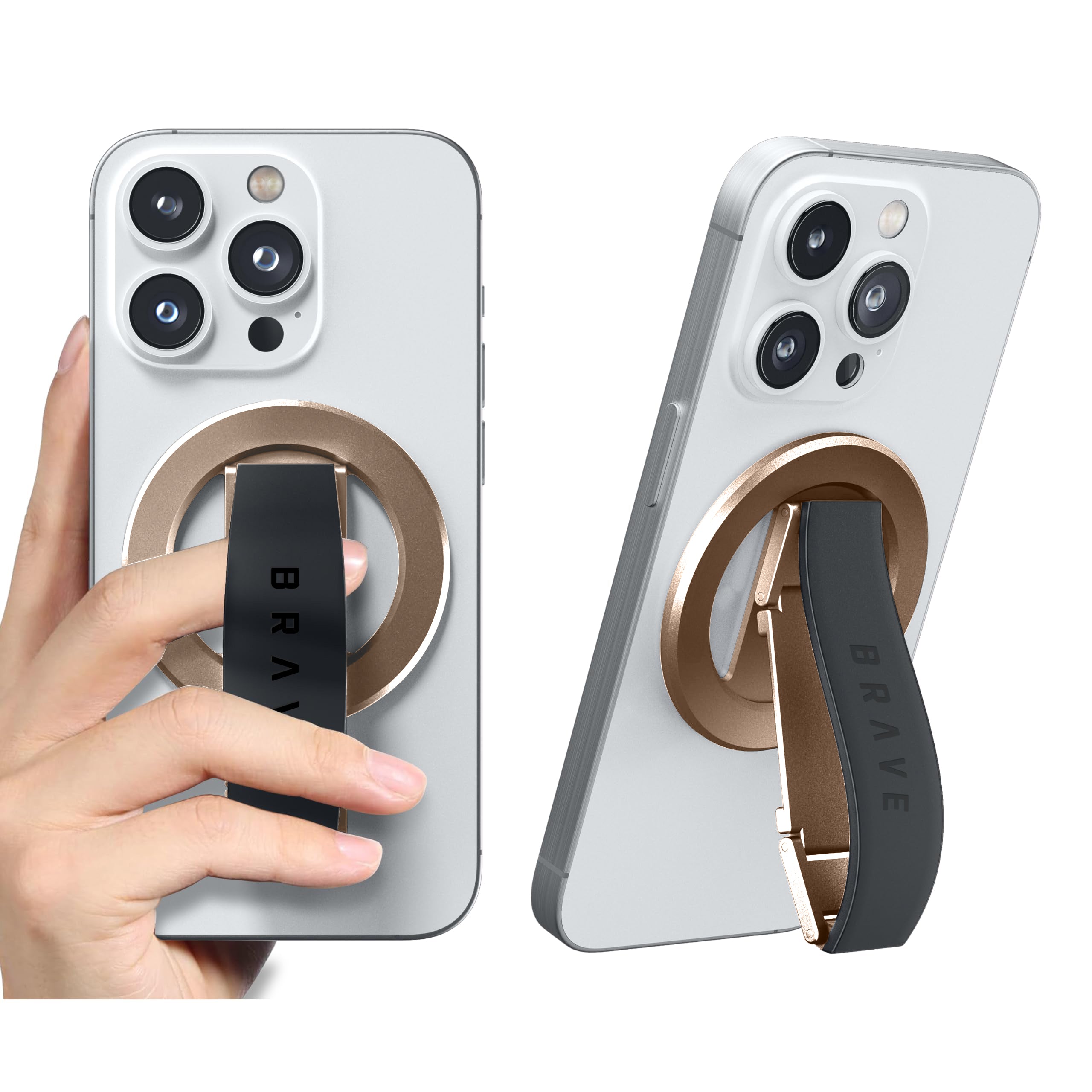 BRAVE Grip 3 in 1 Magnetic Grip And Kickstand - TECH STREET