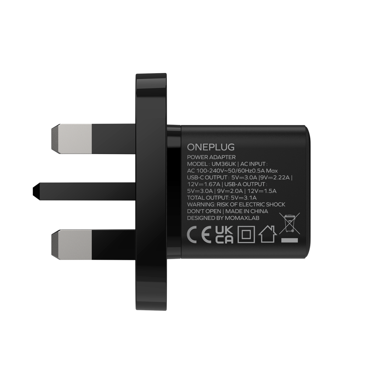 MOMAX ONEPLUG 20W 2 PORT MINI CHARGER