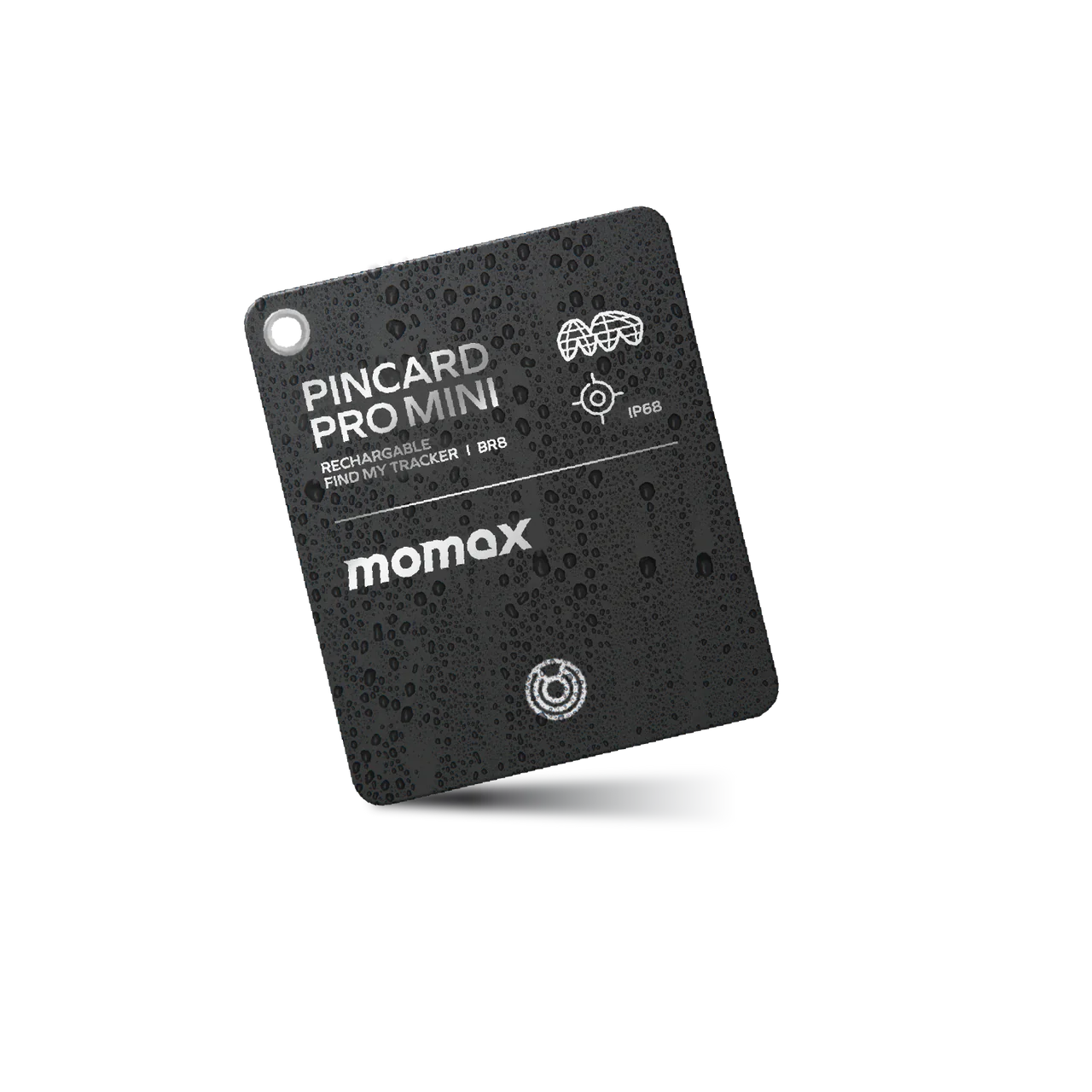 MOMAX PINCARD MINI FINDMY GPS TRACKER WITH WIRELESS CHARGER