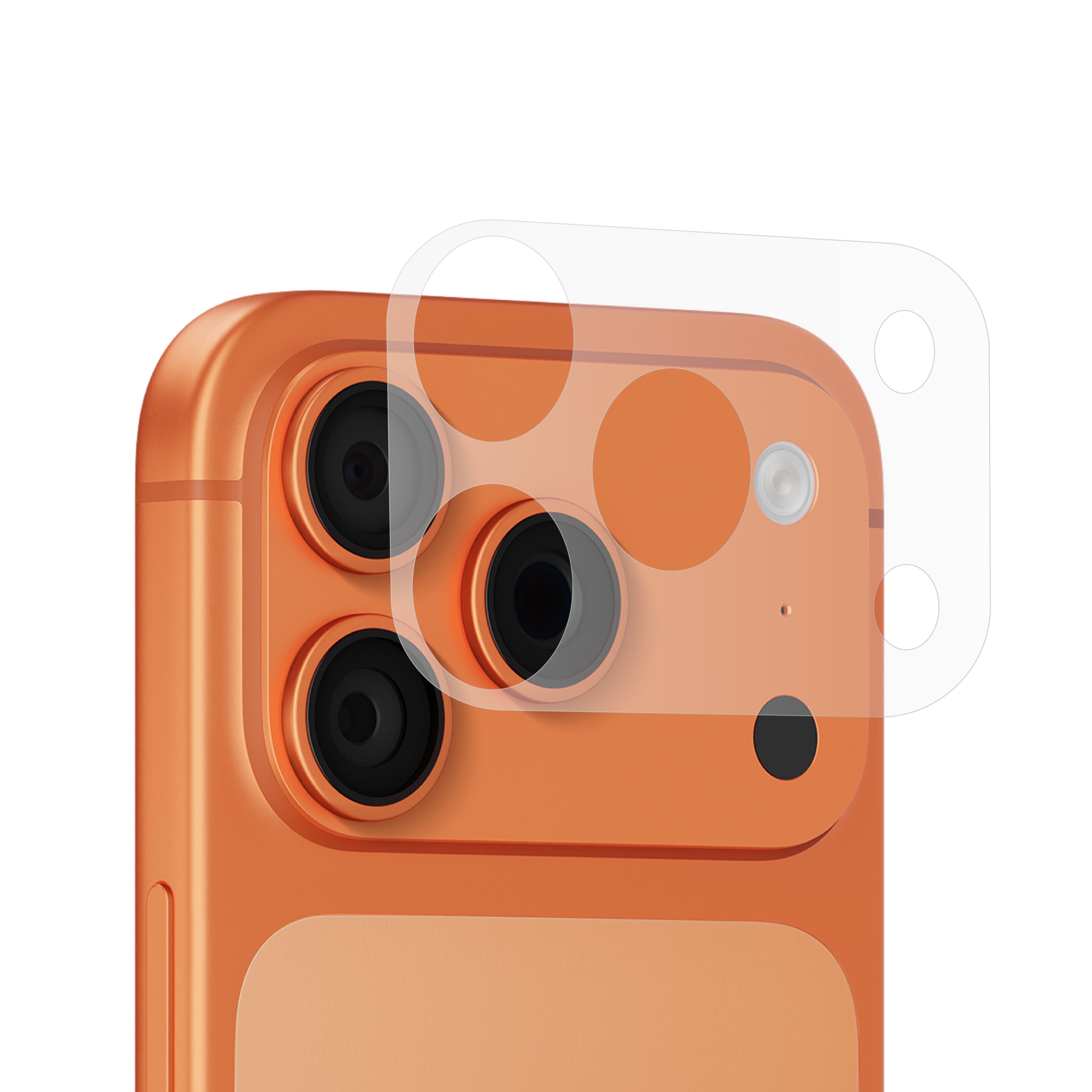 Kuzoom Invisible 17 Pro Max Camera and Back Glass Protector - TECH STREET