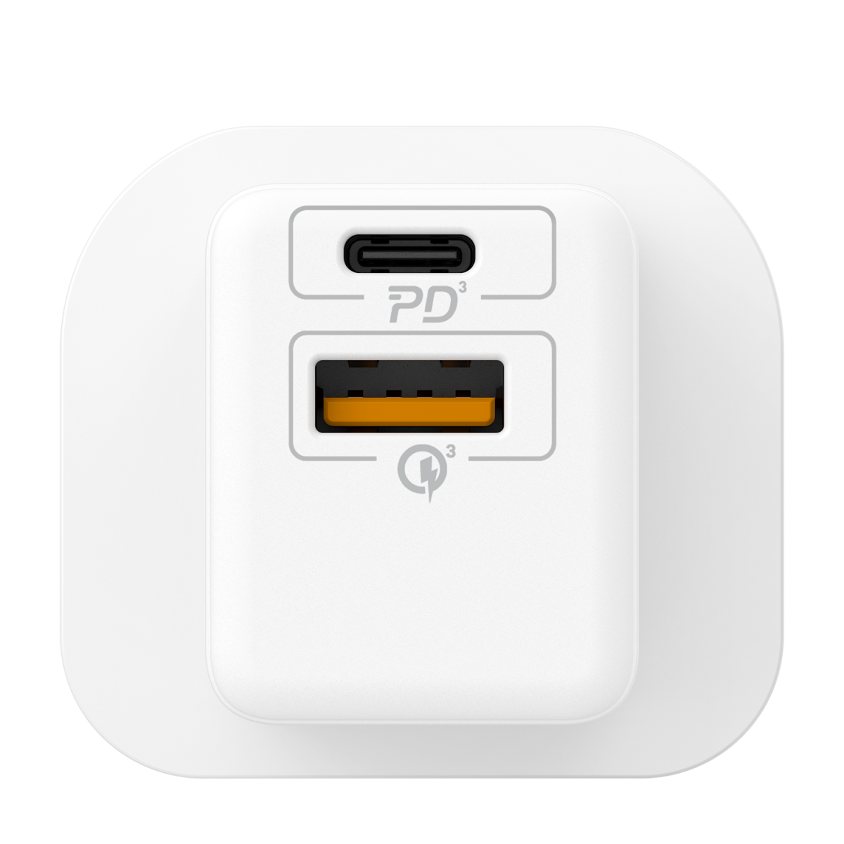 MOMAX ONEPLUG 20W 2 PORT MINI CHARGER