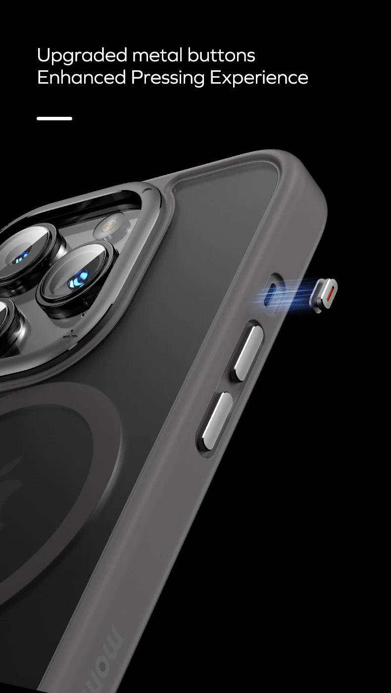 MOMAX PLAY MAGNETIC CASE FOR IPHONE 15 6.7 PRO - BLACK