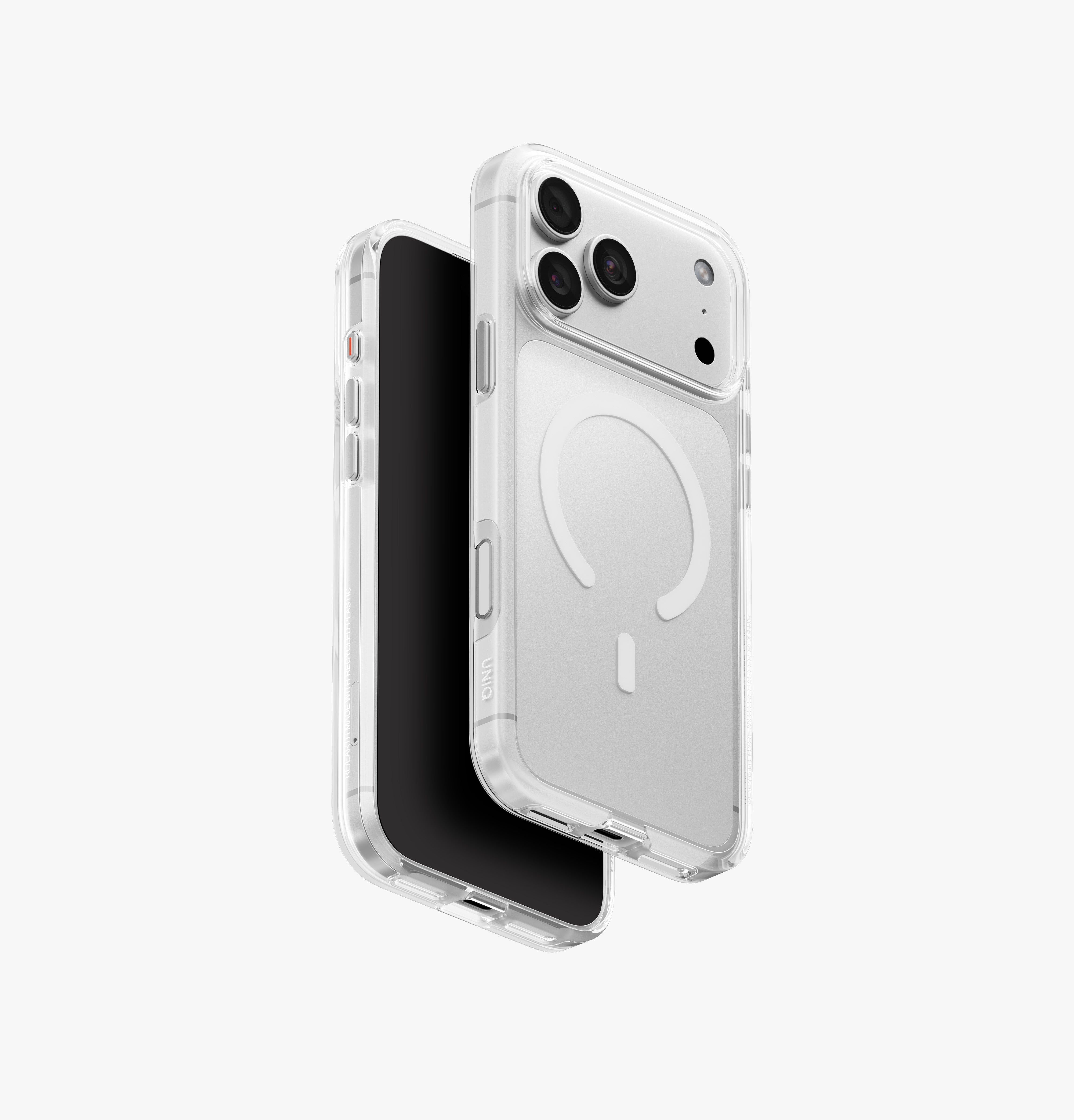 UNIQ - Hybrid Clario Eco Case for iPhone 18 Pro Max Lucent Clear