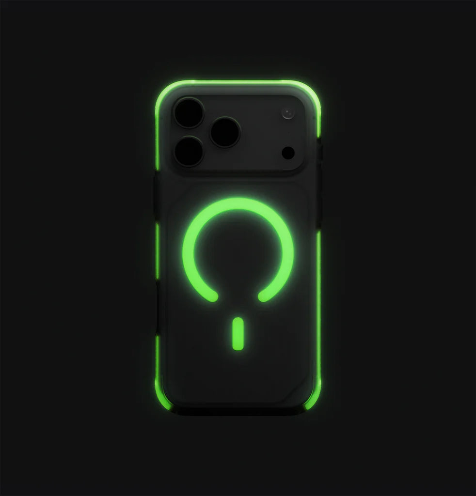 UNIQ - IPhone 17 Pro Max Combat Active Luminous Triple-Layered Rugged Protective Case - TECH STREET