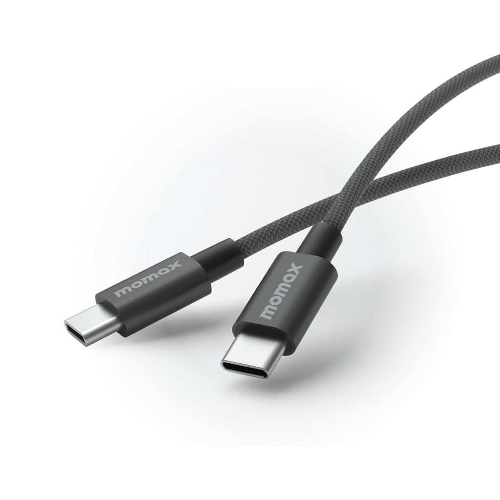 MOMAX ELITE 60W USB-C TO USB-C CABLE 0.5M