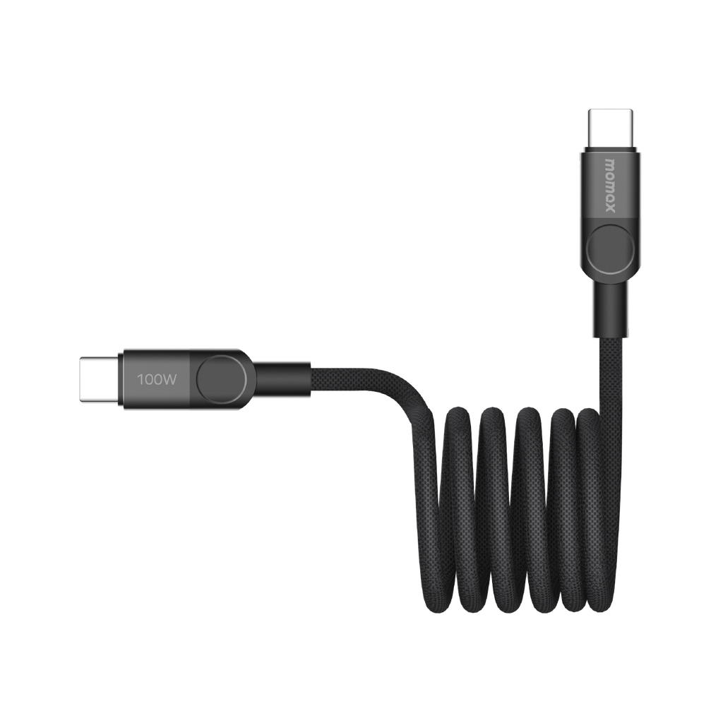 MOMAX MAG LINK 240W USB-C TO USB-C MAGNETIC CABLE 2M