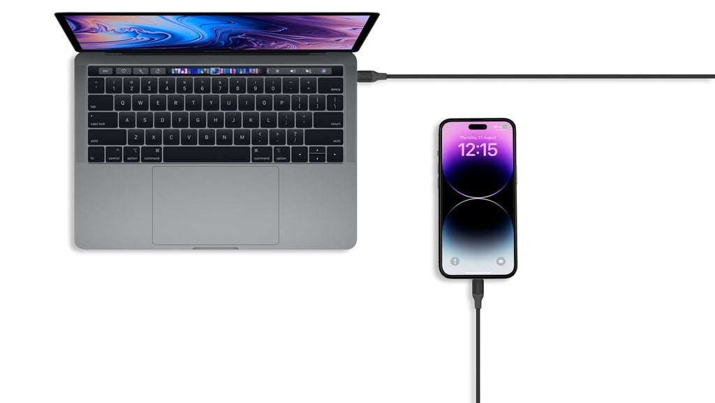 MOMAX 1-LINK FLOW 35W USB-C TO LIGHTNING CABLE 2M