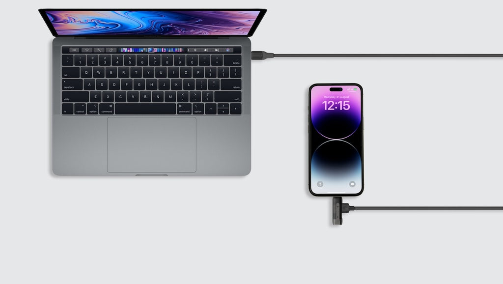 MOMAX 1-LINK FLOW DUO 2IN1 USB-C TO USB-C+LIGHTNING CABLE 1.5M