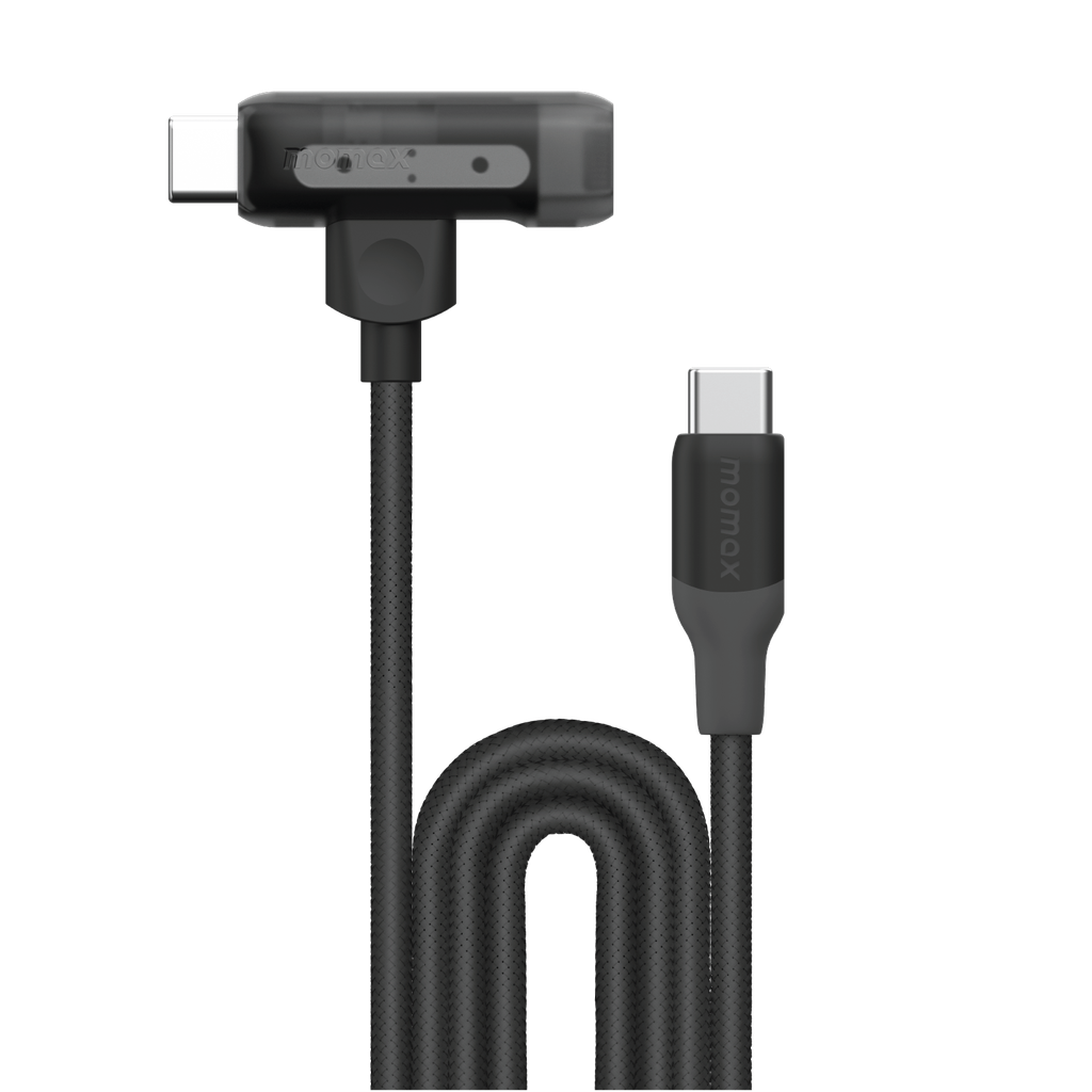 MOMAX 1-LINK FLOW DUO 2IN1 USB-C TO USB-C+LIGHTNING CABLE 1.5M