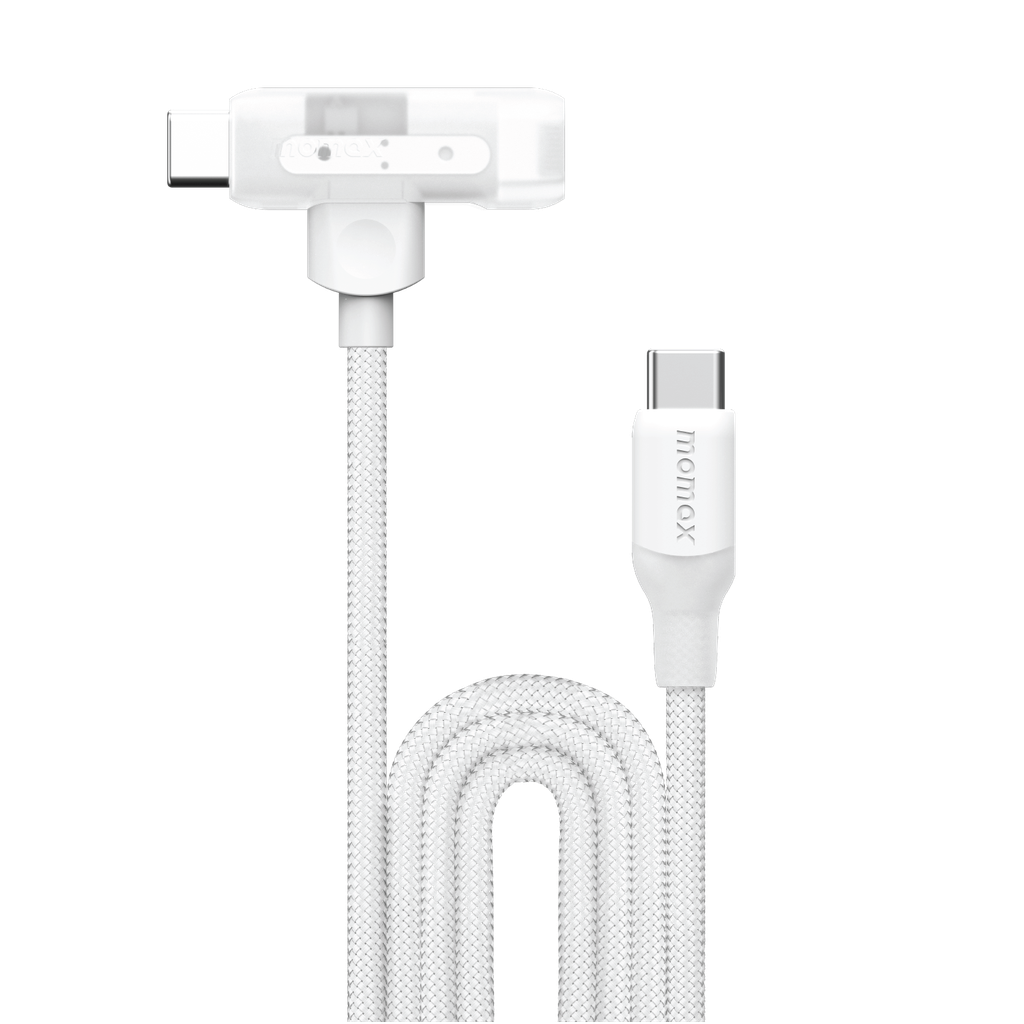 MOMAX 1-LINK FLOW DUO 2IN1 USB-C TO USB-C+LIGHTNING CABLE 1.5M