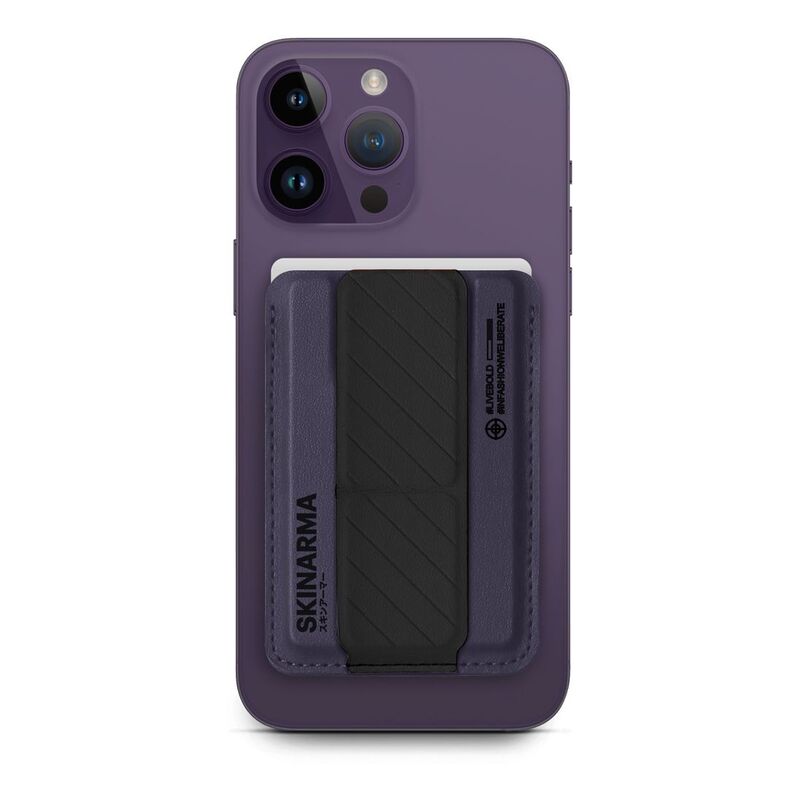 SKINARMA MAG-CHARGE CARD HOLDER WITH GRIP STAND