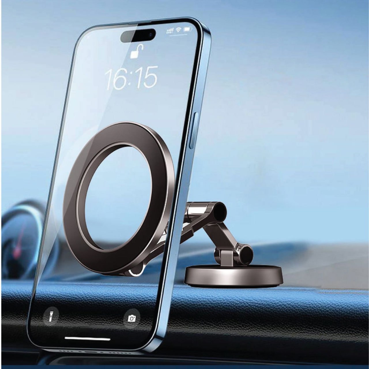 Green lion MagSnap Car phone Holder