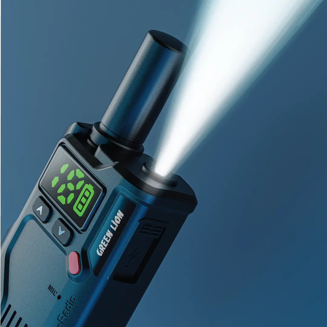 Green Lion GPX600 Walkie Talkie - Black