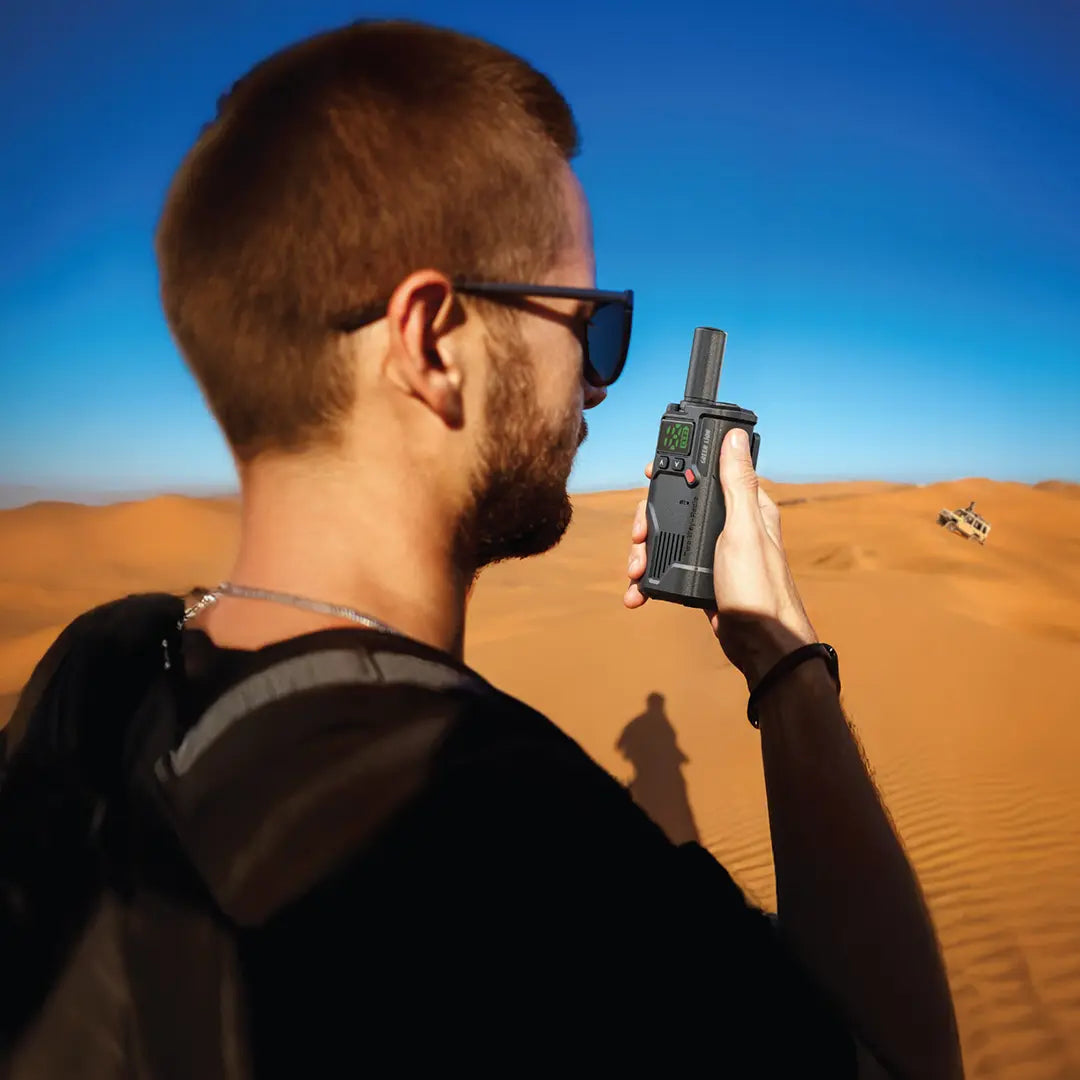 Green Lion GPX600 Walkie Talkie - Black