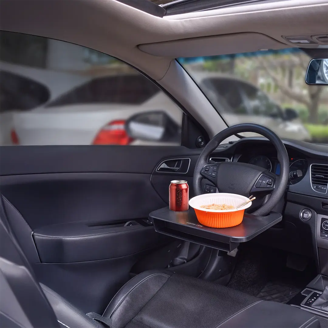 Green Lion Multi-Function Steering Wheel Tray - Black - TECH STREET