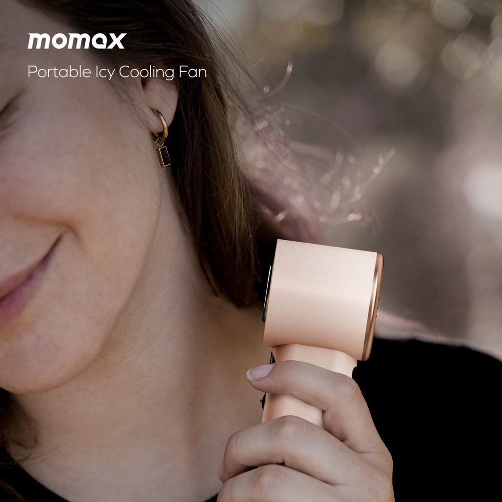 MOMAX 1°GO PORTABLE ICY COOLING FAN