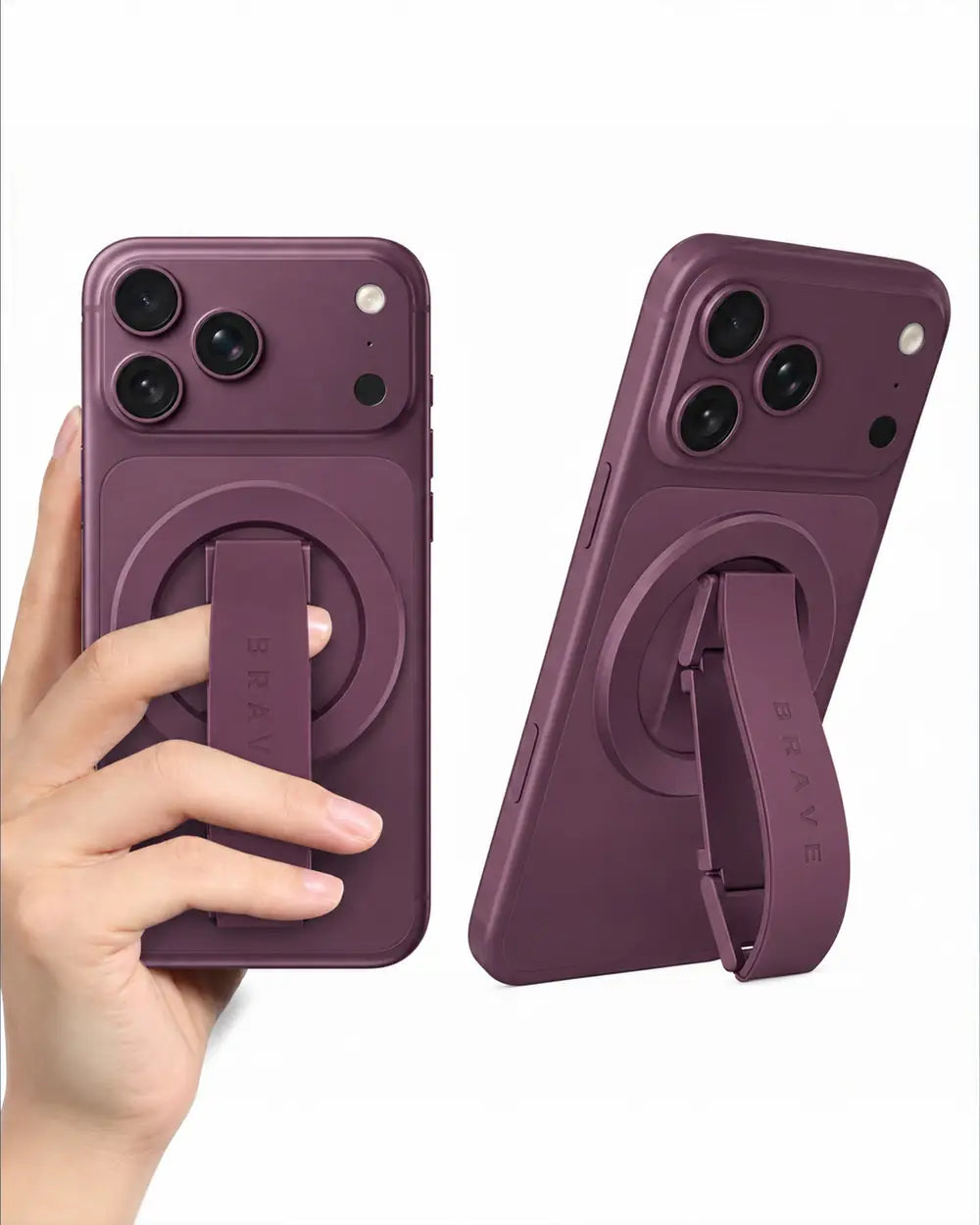 BRAVE Grip 3 in 1 Magnetic Grip And Kickstand - TECH STREET