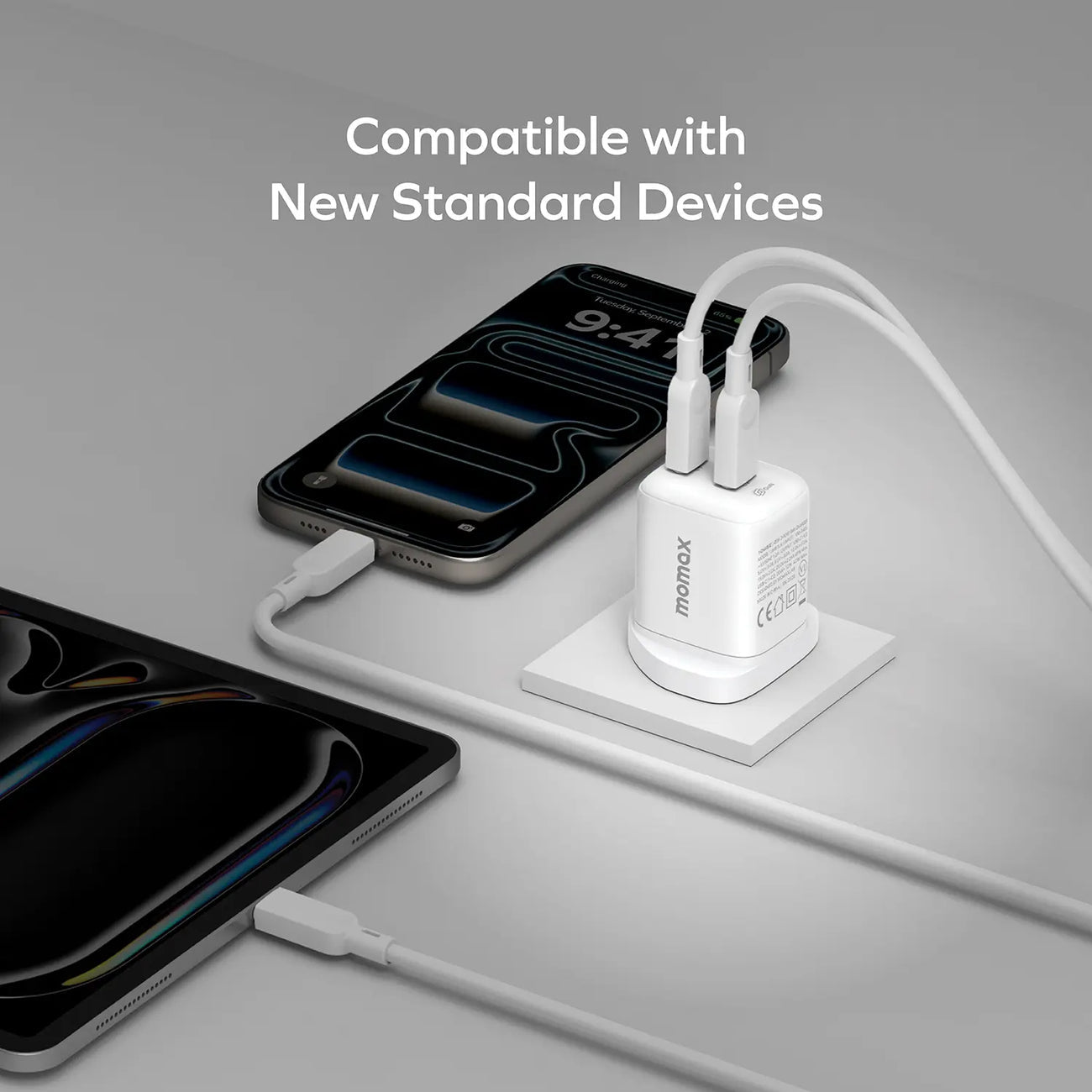 Momax 1-Charge 45W 2-Port GaN Charger