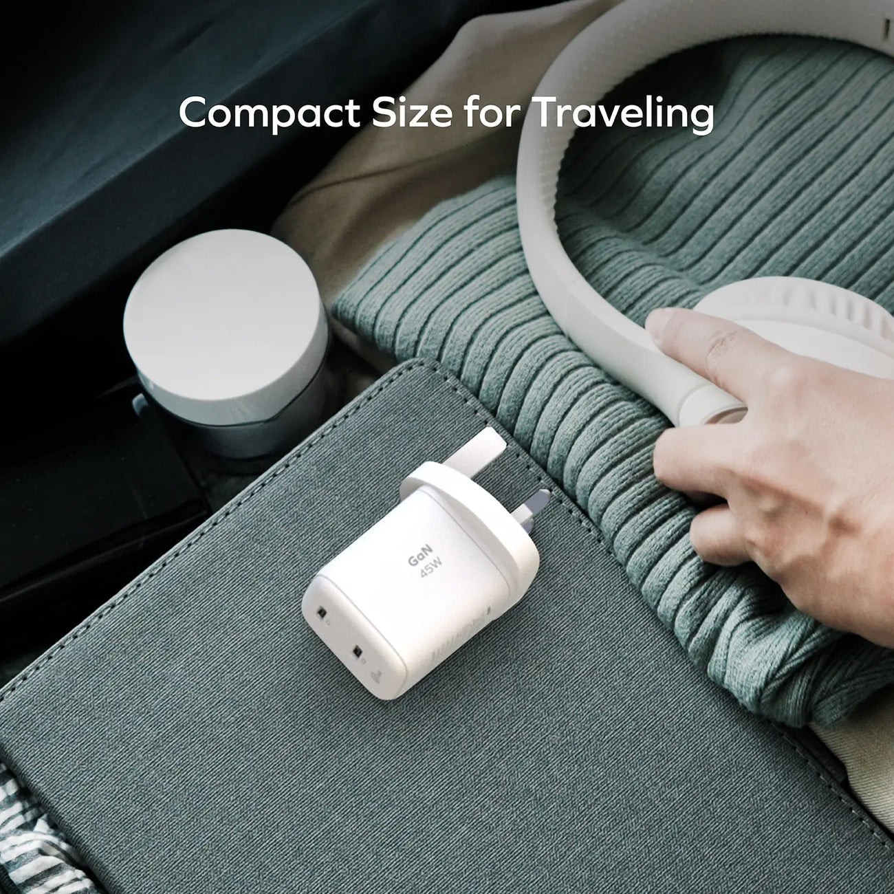 Momax 1-Charge 45W 2-Port GaN Charger