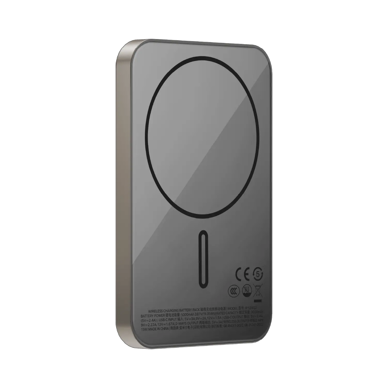 MOMAX 1-POWER Q.PASS 5000mAh QI2 Magnetic Wireless Power Bank