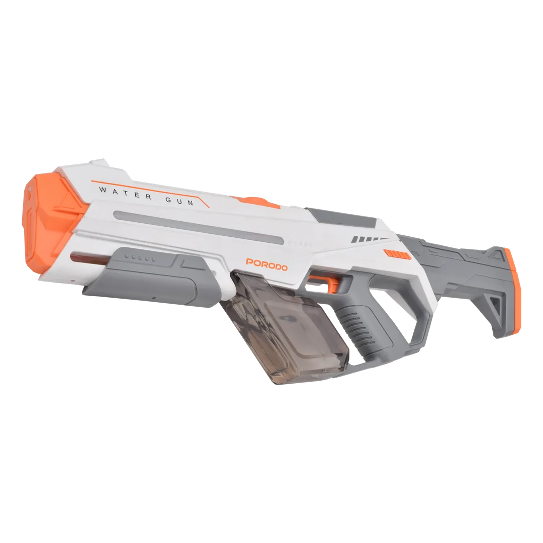 Porodo Captain Splash Electric Suction Power Water Gun with 350ml Water Tank