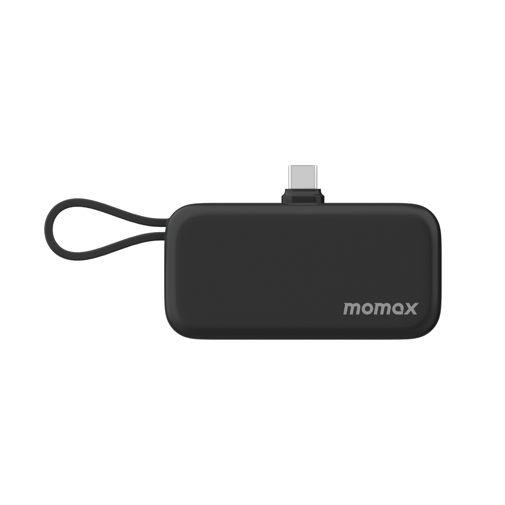 MOMAX 1-POWER MINI 5000mAh 3IN1 POWER BANK WITH USB-C PLUG