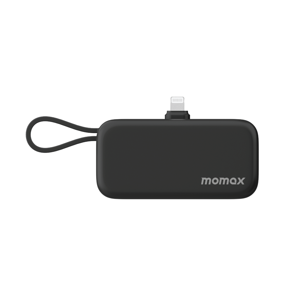 MOMAX 1-POWER MINI 5000mAh 3IN1 POWER BANK WITH LIGHTNING PLUG