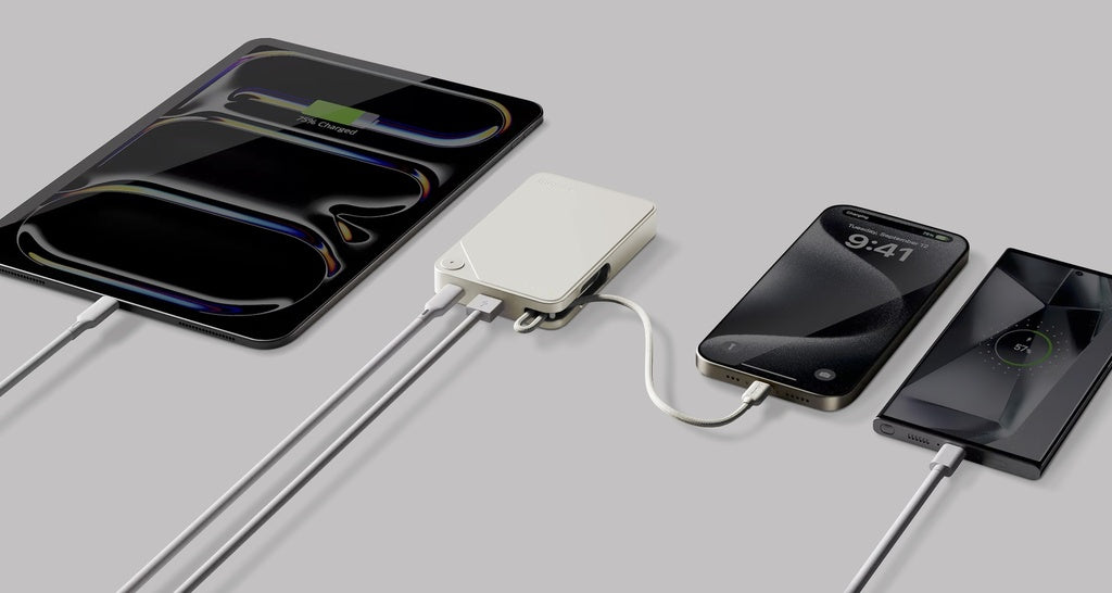 MOMAX 1-POWER X 10000mAh POWER BANK WITH BUILT-IN USB-C CABLE