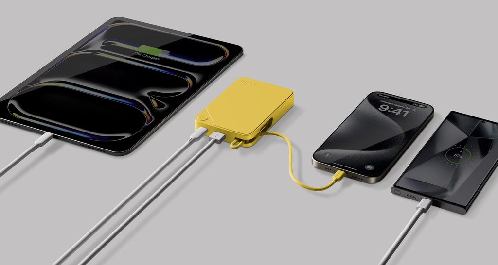 MOMAX 1-POWER X 10000mAh POWER BANK WITH BUILT-IN USB-C CABLE