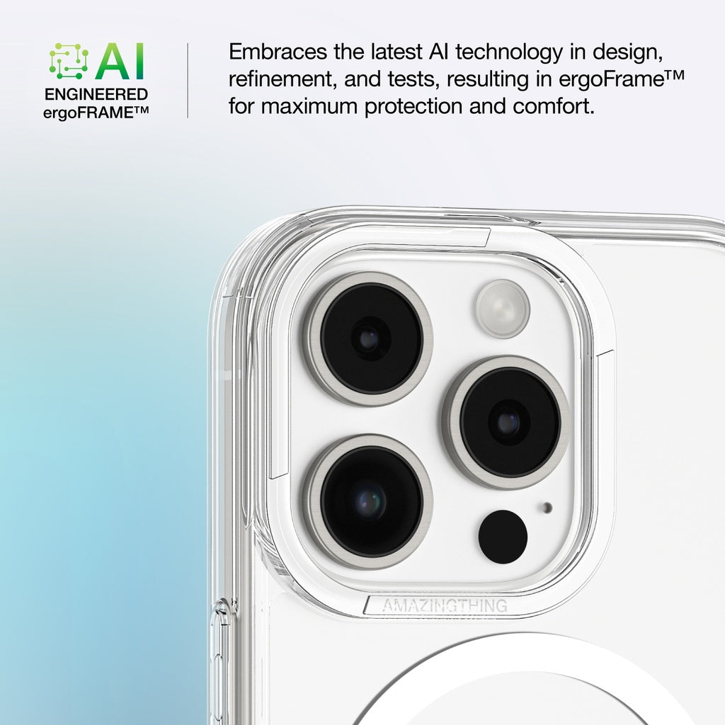 AMAZINGthing - Minimal Drop Proof Case for iPhone 16 Pro Max 6.3