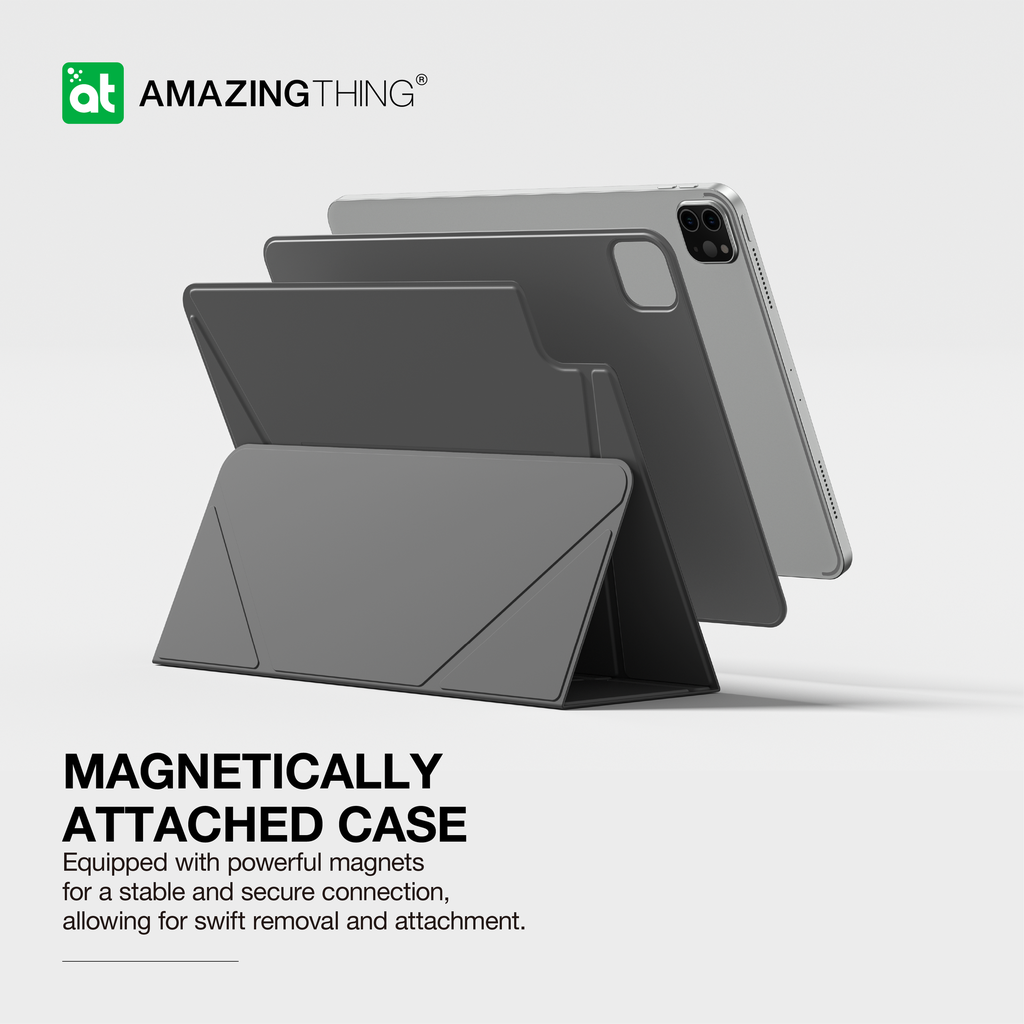 AMAZINGthing MATTE PRO MAG FOLIO WITH STAND FOR IPAD AIR 10.9/IPAD PRO 11 2023