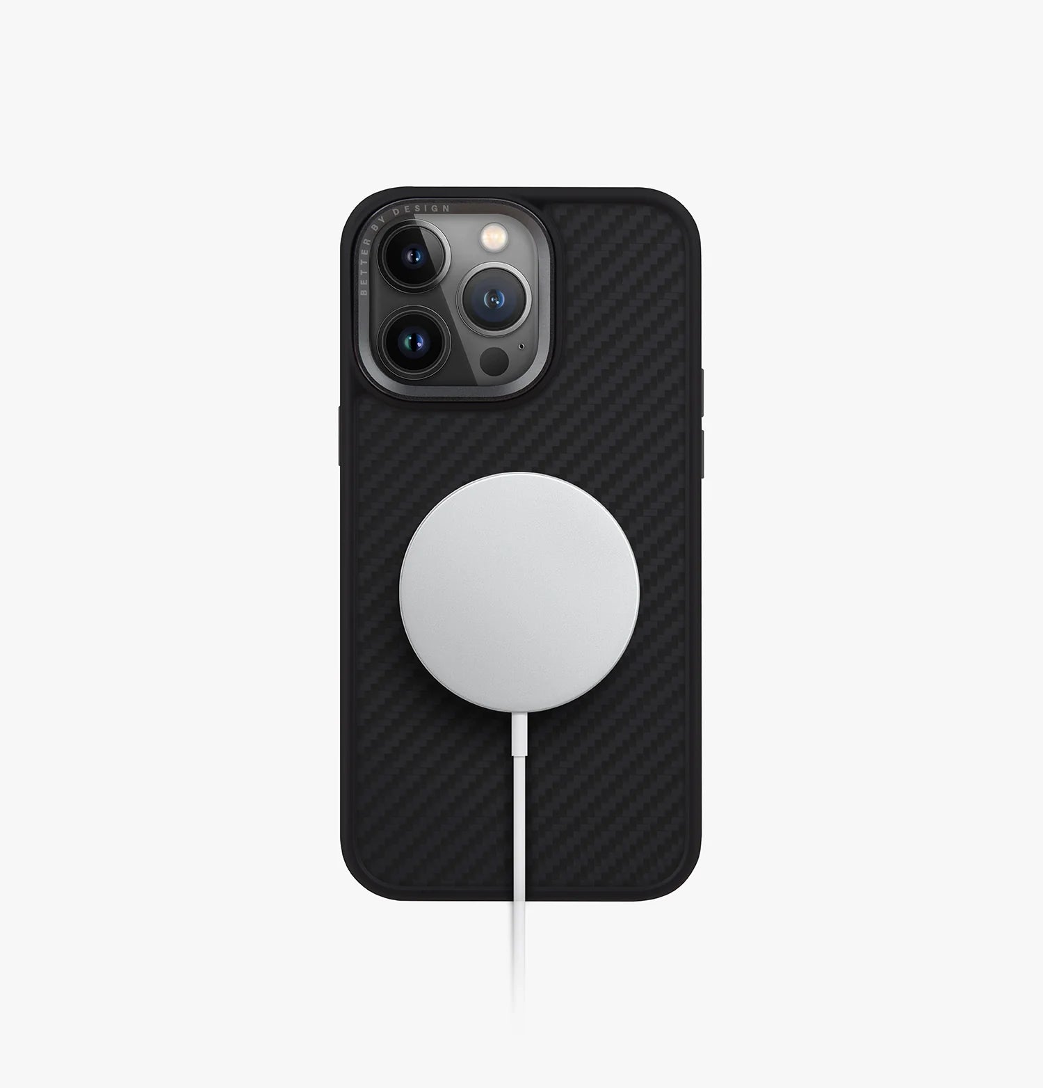 UNIQ HYBRID IPHONE 15 PRO MAX 6.7 MAGCLICK CHARGING KEVA - CARBON BLACK