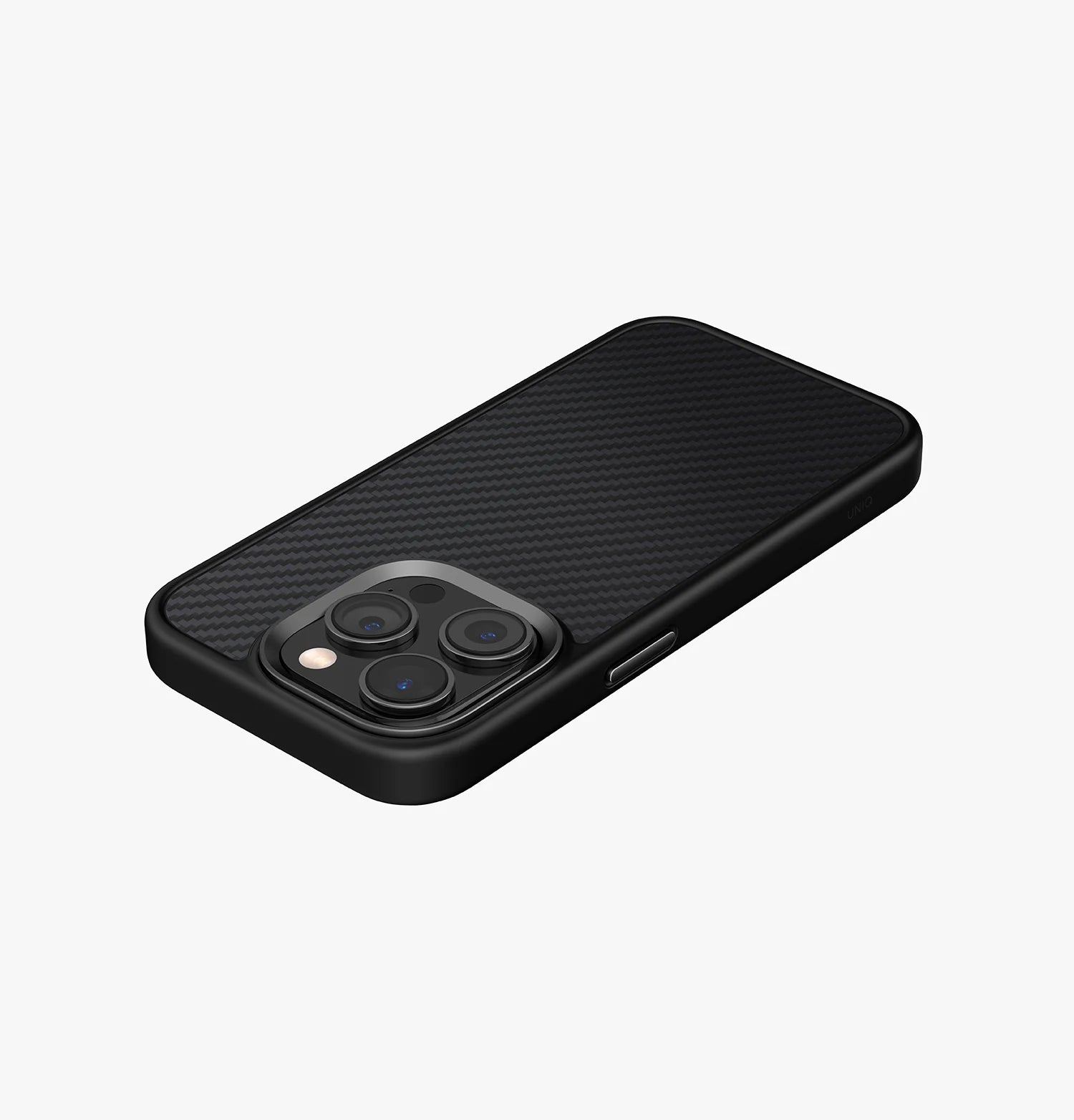 UNIQ HYBRID IPHONE 15 PRO 6.1 MAGCLICK CHARGING KEVA - CARBON BLACK